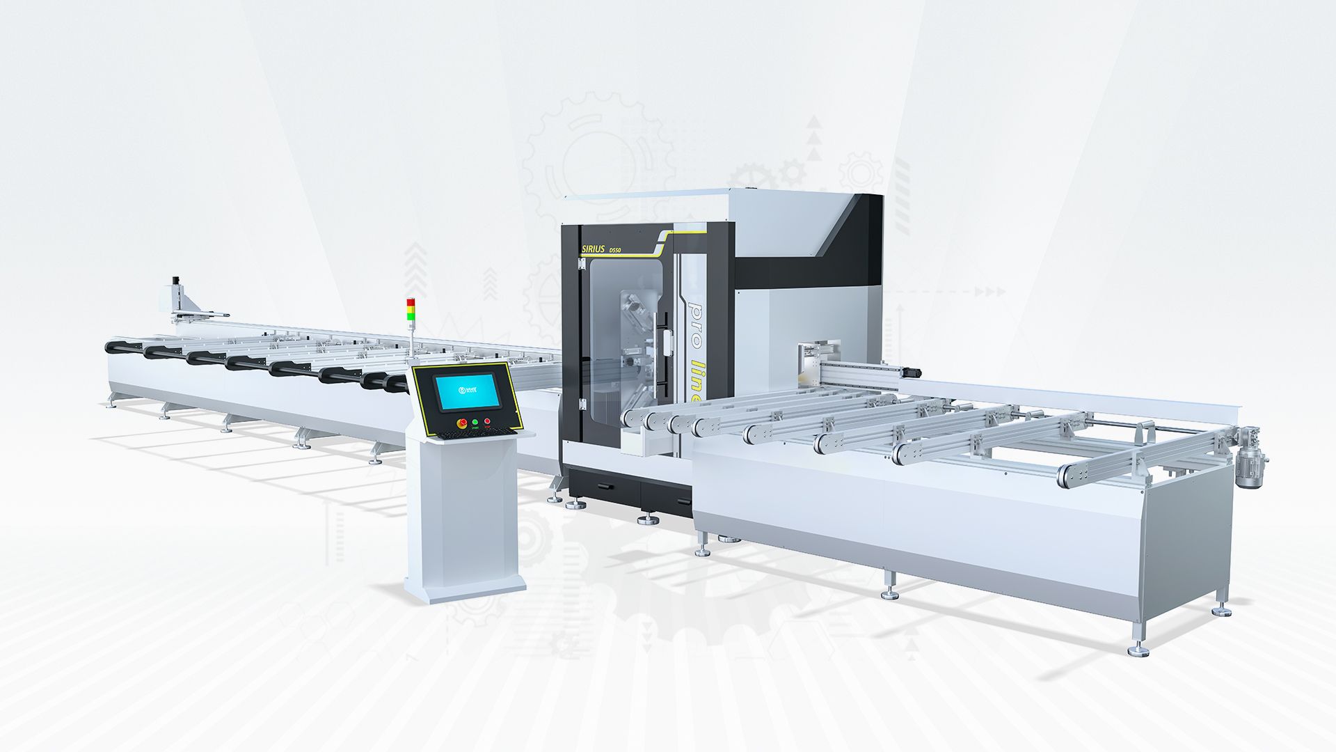PVC PRODUCTION CENTERS - Pvc Profile Machining and Cutting Center